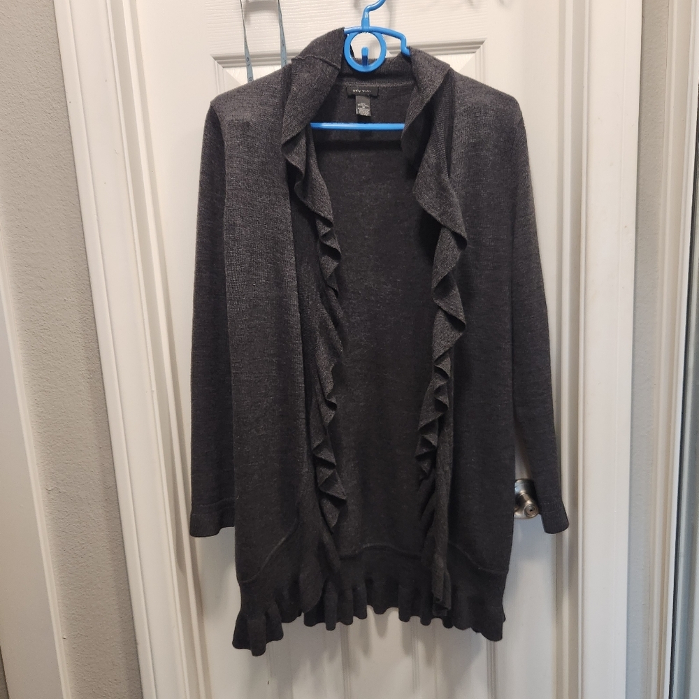 Only mine wool ruffles cardigan size m
